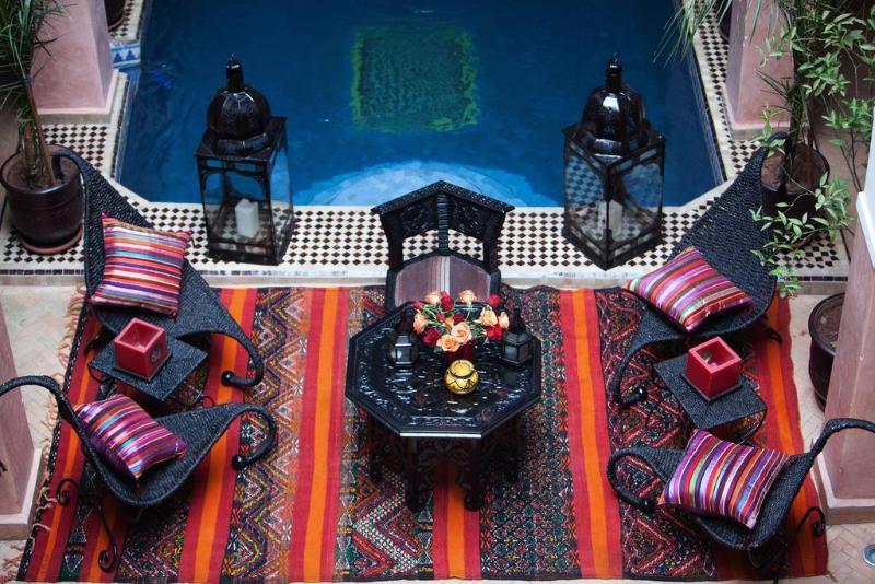 Riad La Rose D'Orient Marrakesh Exteriör bild